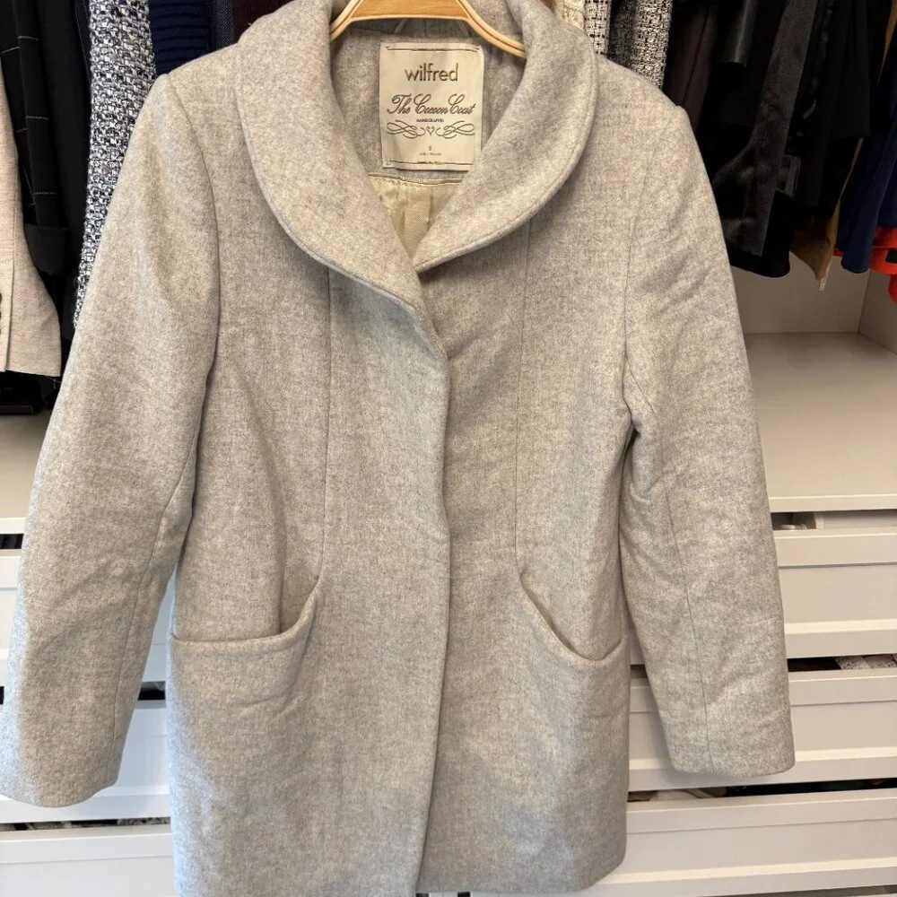 Aritzia Wilffred Cocoon Coat - Picture 2 of 5